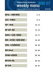 Tourdaten - Soulfood