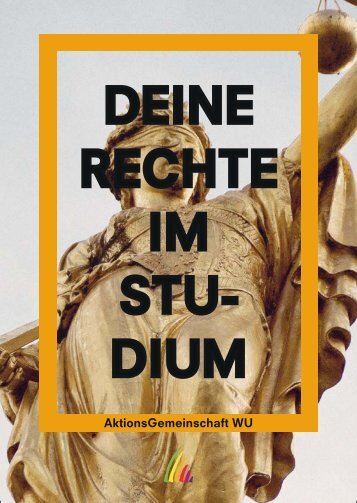 Rechte im Studium - AktionsGemeinschaft WU
