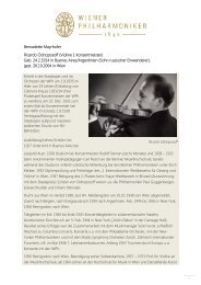 Bernadette Mayrhofer Ricardo Odnoposoff (Violine I ... - Net