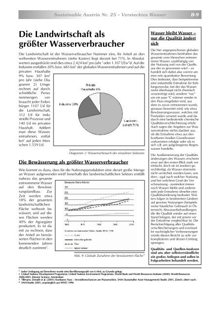 Verstecktes Wasser - SOL - Menschen für Solidarität, Ökologie und ...