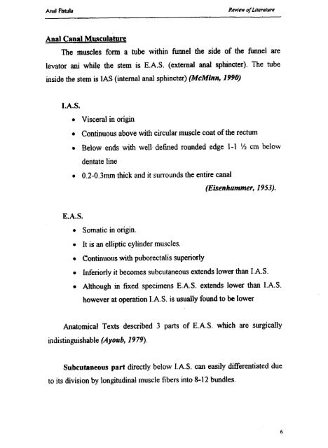 A CLINICO.PATHOLOGICAL STUDY OF ANAL FISTULAE