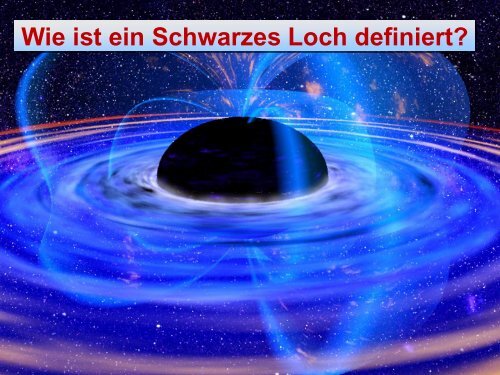 Schwarze Löcher sind reine Geometrie