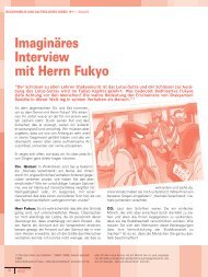 Imaginäres Interview mit Herrn Fukyo