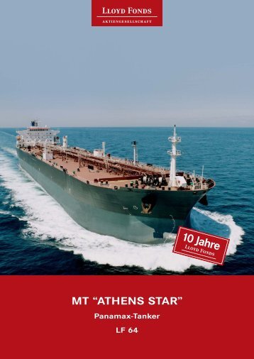 MT “ATHENS STAR” - Lloyd Fonds AG