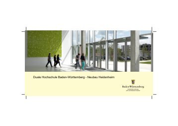Duale Hochschule Baden-Württemberg - Neubau Heidenheim