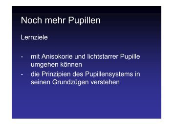 Pupillenefferenz - Airvote