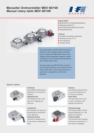 Manueller Drehversteller Typ MDV 80/100 - IEF Werner GmbH