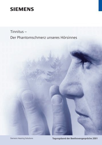 Tinnitus – Der Phantomschmerz unseres Hörsinnes - Akustiks