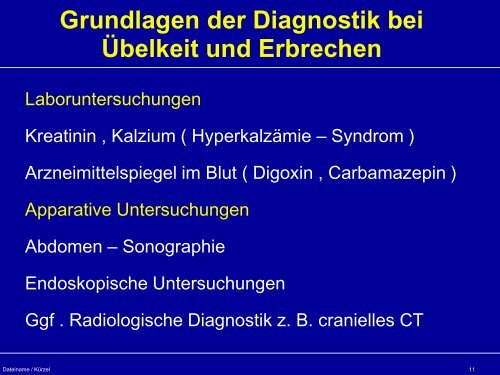 „ Übelkeit und Erbrechen in der palliativmedizinischen Situation bei ...