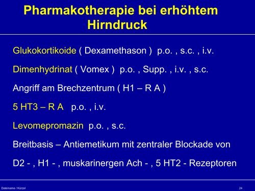 „ Übelkeit und Erbrechen in der palliativmedizinischen Situation bei ...