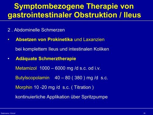 „ Übelkeit und Erbrechen in der palliativmedizinischen Situation bei ...