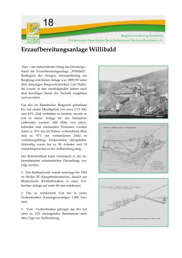 Erzaufbereitungsanlage Willibald - Förderverein Sauerländer ...