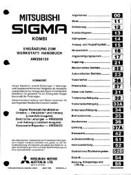 SlGiMl=l - Mitsubishi Sigma | Limousine und Kombi