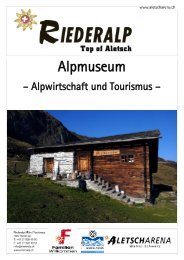 Alpmuseum - Riederalp