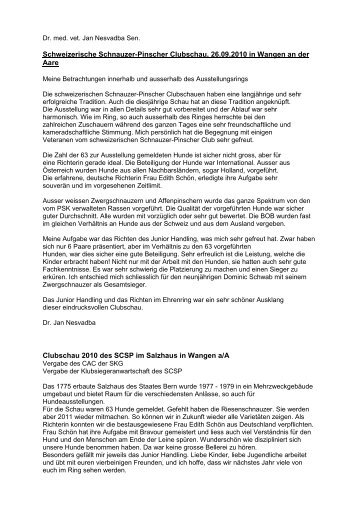 SCSP CAC Clubschau 26. September (PDF) - Schnauzer und ...