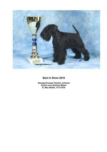 SCSP CAC Clubschau 26. September (PDF) - Schnauzer und ...