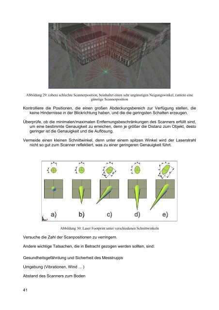 Theorie und Praxis des terrestrischen Laserscannings - Página web ...