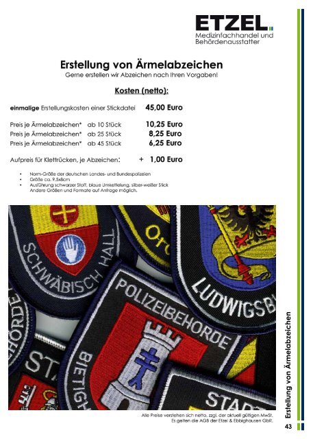 Katalog herunterladen - Etzel Medizinfachhandel und ...