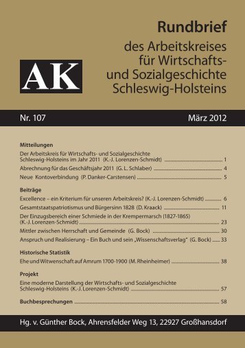 Rundbrief - Arbeitskreis für Wirtschafts- und Sozialgeschichte ...