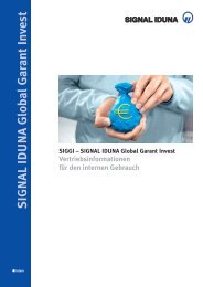 Broschüre SIGGI Vertriebsinformationen 27048xx - SIGNAL IDUNA ...