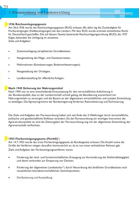 Flurneuordnung und Landentwicklung - Landesamt für ...