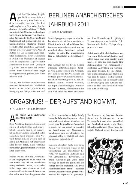 Berliner anarchistisches Jahrbuch - North-East Antifascists [NEA]