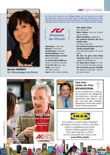 Ausgabe 7/2011 - Shopping-Intern