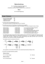 Bekanntmachung - Blog der Uni Regensburg - Universität ...