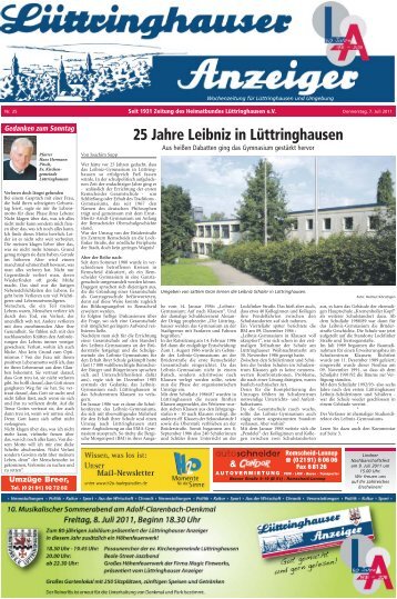 Seite1_kw27.qxd (Page 1) - Lüttringhauser Anzeiger