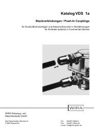 Montageanleitung für WIRA - Steckverbindungen - Frenteknik