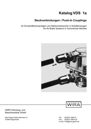 Montageanleitung für WIRA - Steckverbindungen - Frenteknik