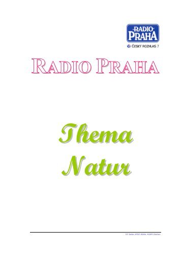 RADIO PRAHA - chl-burkhardt.com