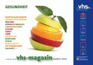 vhs-magazin - vhs Rheingau-Taunus eV