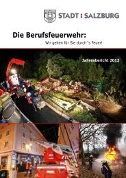 Jahresbericht 2012 - eBook - Berufsfeuerwehr Salzburg