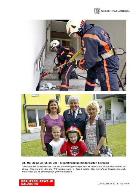 Jahresbericht 2012 - eBook - Berufsfeuerwehr Salzburg