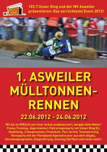 1. AswEilEr MülltonnEn- rEnnEn 22.06.2012 - UnserDing