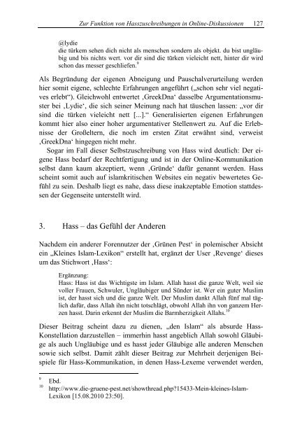 Hassrede/ Hate Speech - Allgemeine Linguistik