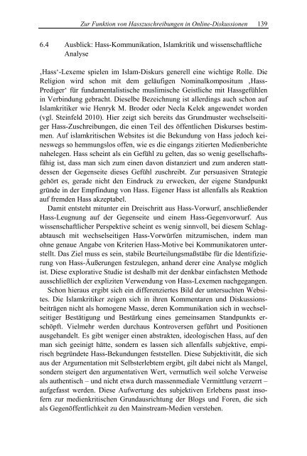 Hassrede/ Hate Speech - Allgemeine Linguistik