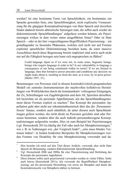 Hassrede/ Hate Speech - Allgemeine Linguistik