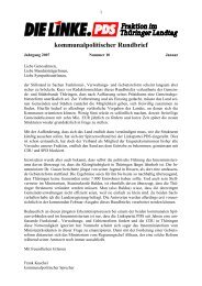 kommunalpolitischer Rundbrief - Kommunalpolitisches Forum ...