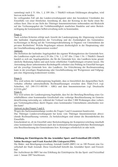 kommunalpolitischer Rundbrief - Kommunalpolitisches Forum ...