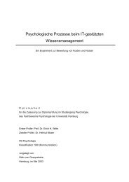 psychologischen Grundlagen von organisationalem ...