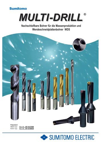 Multi-Drill Bohrer Katalog