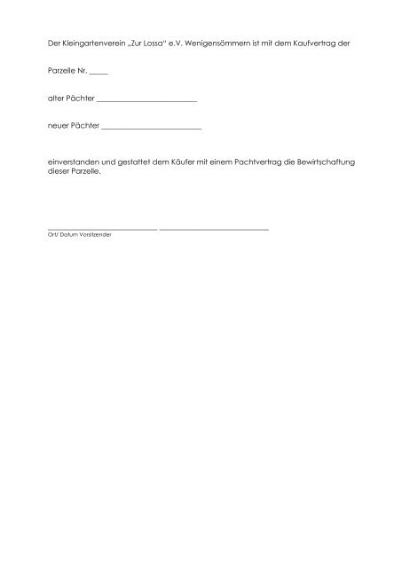 Kaufvertrag Kleingarten Kundigungsschreiben Garten 2020 01 15