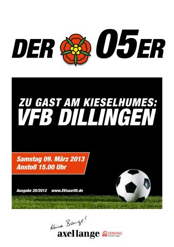 Der 05er - SV Saar 05 Fußball e.V.