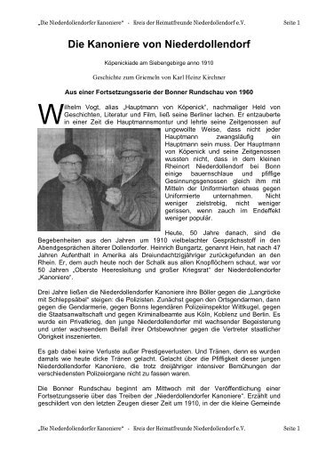 Dokument als PDF-Datei herunterladen - Niederdollendorf