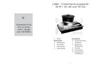 Komplett-Kits 10Meter - Jobo