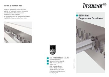 Tf1649D(0213)1 GETO Rail Eingelassene Zurrschiene ... - Titgemeyer