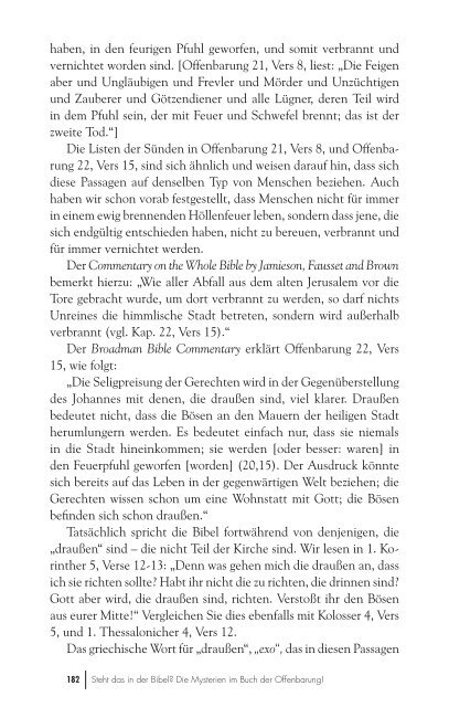 die mysterien im buch der offenbarung! - Auf Posten Stehen