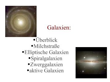 Galaxien: